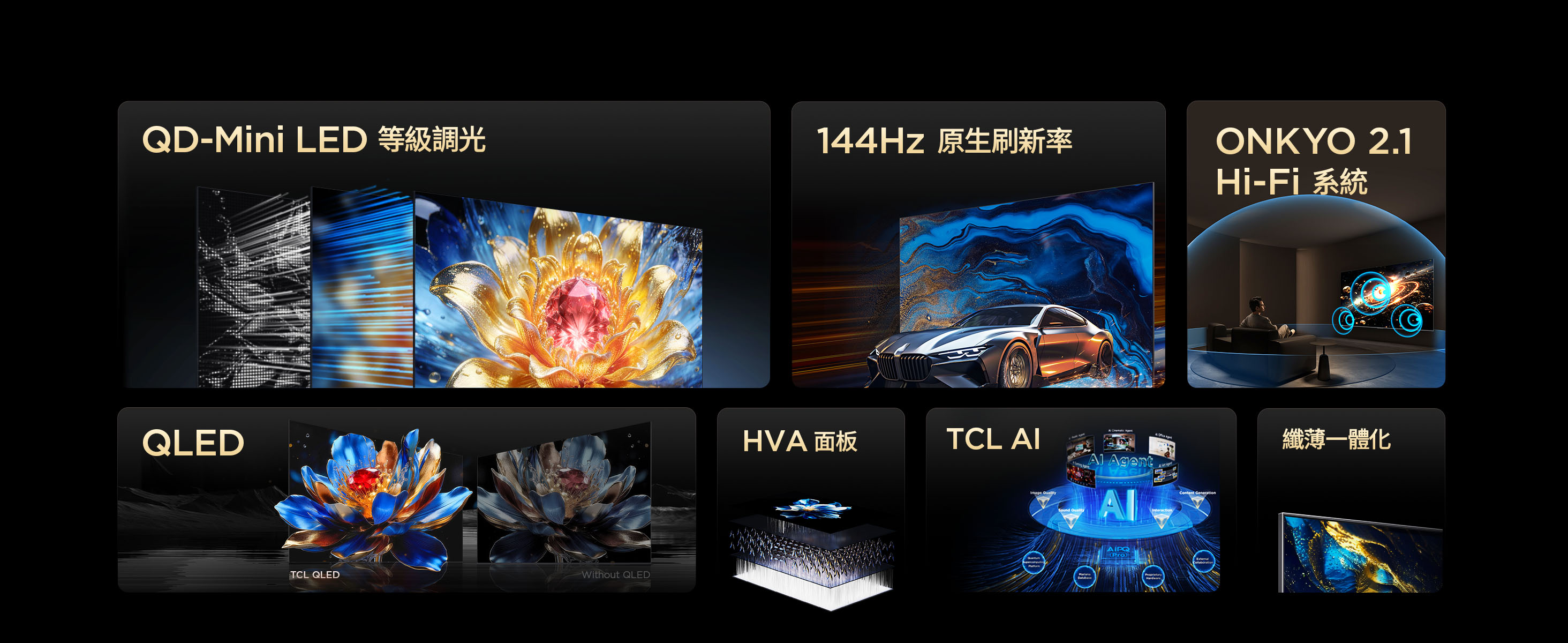 TCL T8D Premium QLED TV